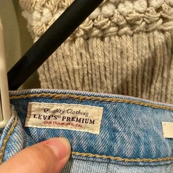 LEVI’S 70s HIGH FLARE BIG E JEANS SIZE 25 - Picture 7 of 7